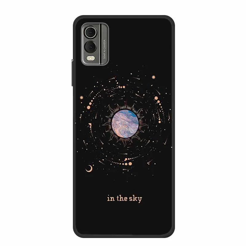 Luxury TPU Soft Silicone Back Cover with Lovely Floral Design - Shockproof Phone Protector