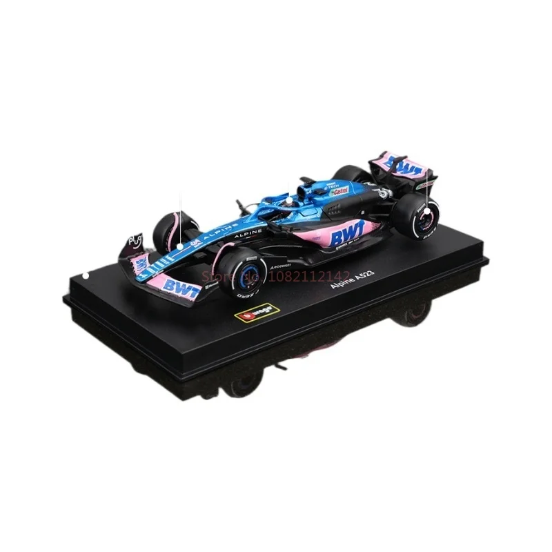 2024 New Original Bburago 1:43 Bwt Alpine Team A523 Bahrain Version Alloy Miniature Alloy Formula 1 Racing Die-Cast Models Gifts 6