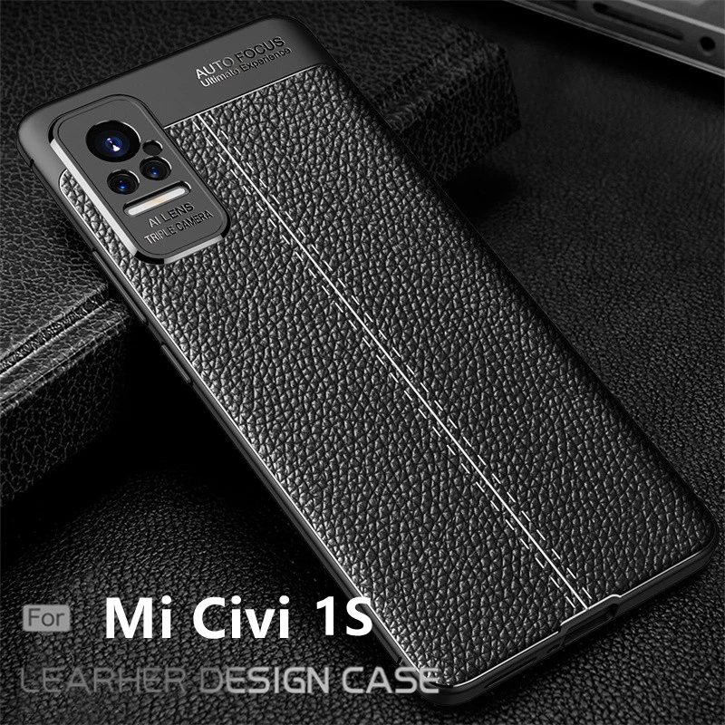 Per Xiaomi Mi Civi 1S Custodia Per Xiaomi Mi Civi 1S Cover Capa Antiurto Telefono Paraurti Tpu Pelle Morbida Per Fundas Mi Civi 1S Cover