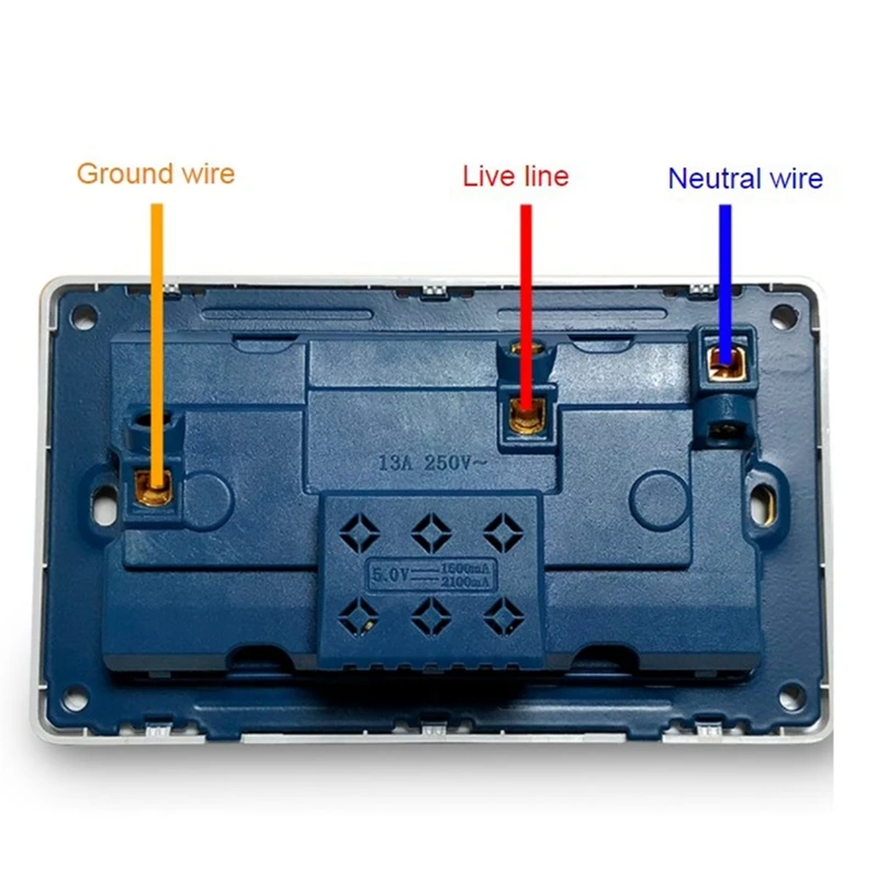 ǥ USB , Ӻ г, 2.1A  USB Ʈ, AC 110-250V,    5 Ȧ ܼƮ,  ÷