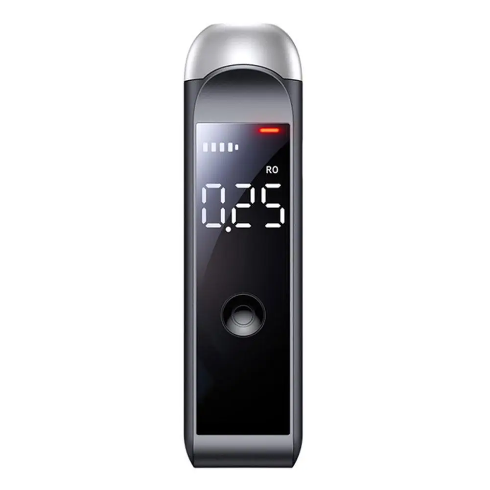 Zbk Automatic Alcohol Tester Professional Breath Alcohol Breathalyzer Test Tester Tools Rechargeable A8v2