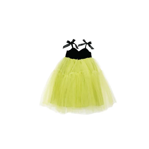 Clothes Summer Korean Children's Mesh Stitching Tutu Dress Suspender Gauze Princess Dress