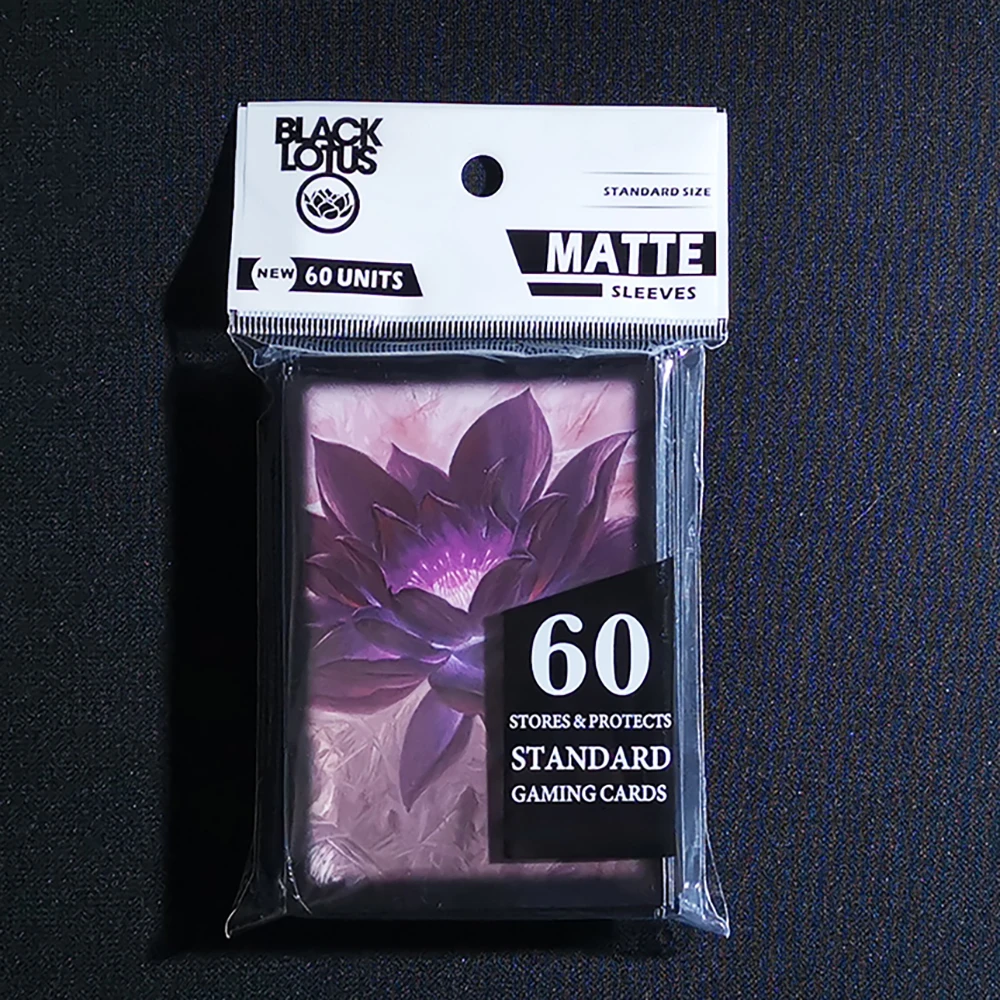 63 x 88mm card sleeves Standard Card Game Card Sleeves (63.5x88mm) 110 Pack, 60 Micron, SKS-8 –  sleevekings main image 1