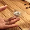 Q0KB Metal Spinner Fingertip Fidget Toy Interactive Anxiety Relief High Speed Spinner Novelty Gadget Toy for Autism Adults 5