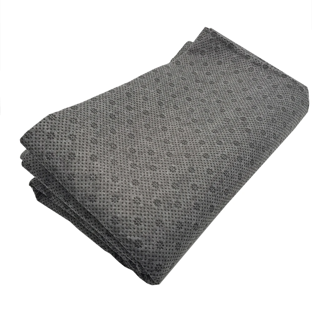 180*100cm Plum Blossom Pattern Vinyl Rubber Non Slip Felt Fabric For Diy Carpet Floor Mats Car Seat Cushion Anti-slip Material