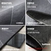 Modern Rectangular chair mat for bedroom study Antiskid Printed Carpet living room Geometric room decor area rugs Grey series 2