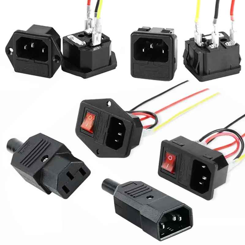 C13 C14 PDU UPS Wiring Connector 1PCS for 3D Printer