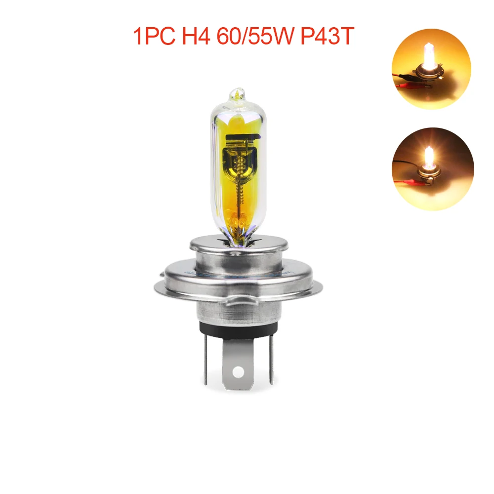Enhanced White Halogen Headlight Lamp 60/55W 6000K