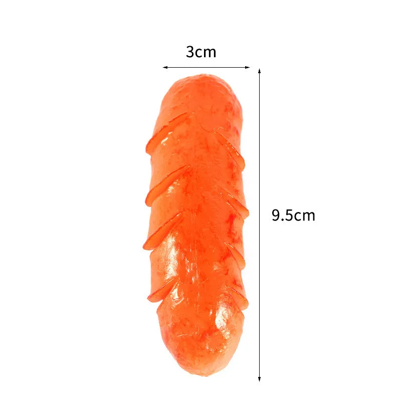 Homoyoyo 3er-Set Super Echte Hotdog-Attrappen - Täuschend Echte Würstchen Für Deko & Küchenausstellung