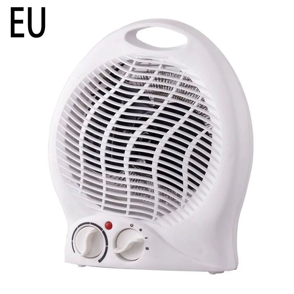 Mini radiateur soufflant électrique Portable 400W Ventilateur De Chauffage  Rapide 3S à 2 Vitesses Chauffage électrique Domestique