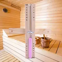 Wood Wall-mounted Sauna Hourglass Timer Portable Rotating Accurate Scaled Sandglass Home Bathroom Bath House Glass Sand Clock 1