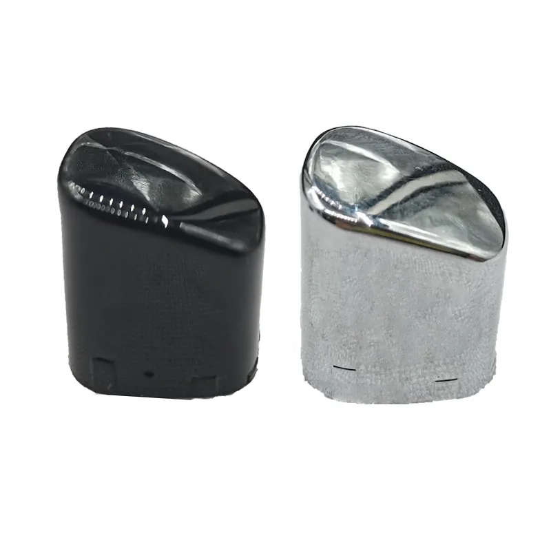 Car Interior Hand Brake Button Trim Cover Chrome Handbrake Lever Parking Button Cap Silver For Vw For Polo Cross 6RD711333A