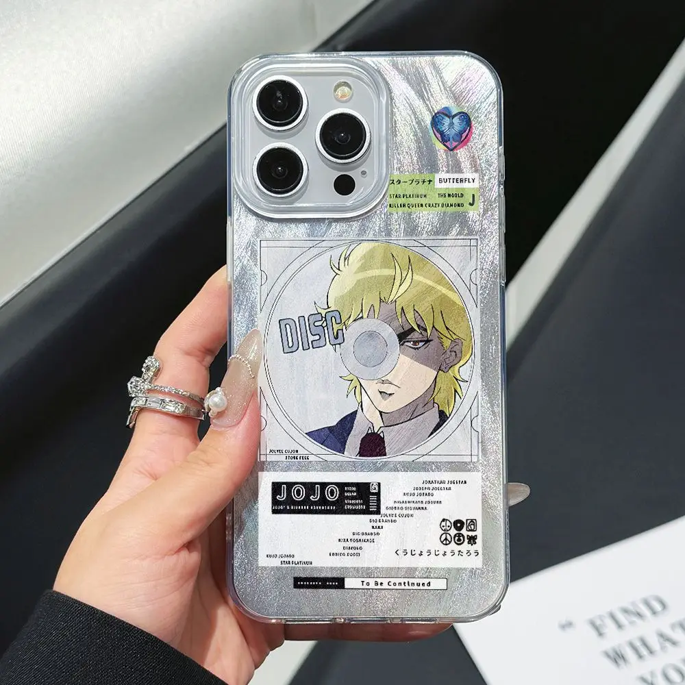 Feather Texture Hard Cover JoJo's Bizarre Adventure Phone Case