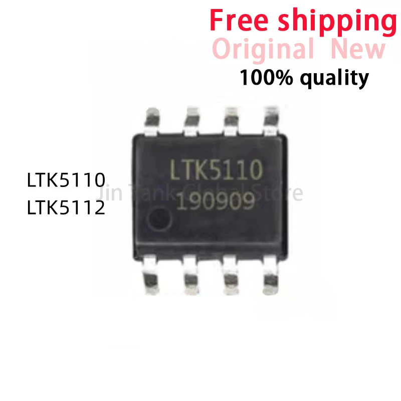 10PCS/LOT LTK5110 LTK5112 SOP-8 SMD audio amplifier chip In Stock NEW original IC 1