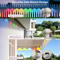 300FT Permanent Outdoor Lights Smart Eave Lights DIY Color Changing Music Sync Dynamic Waterproof for Roof Party Garden Decor - Image 6