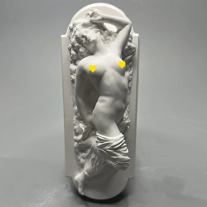 

Nordic retro relief Roman European figure sculpture plaster home decoration