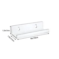1PC 4-inch Acrylic Record Stand CD Display Stand Wall-mounted Album Display Vinyl Record Decorative Painting Surrounding Display 1