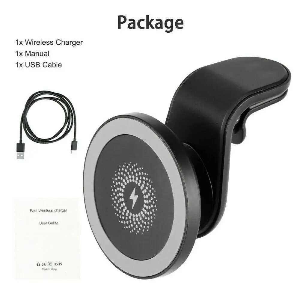 mobile phone holder 15W Mag Safe Car Mount Holder Wireless Charger for iPhone 12 13 Pro MAX MINI Adsorption mobile Phone Charging Mobile Bracket phone holder for desk