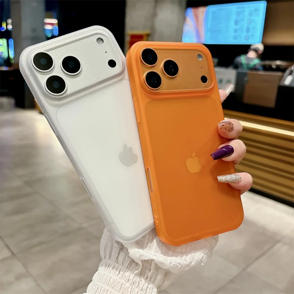 Luxury Translucent Matte Slim Phone Case - Shockproof Frosted Ultra Thin Protection Cover