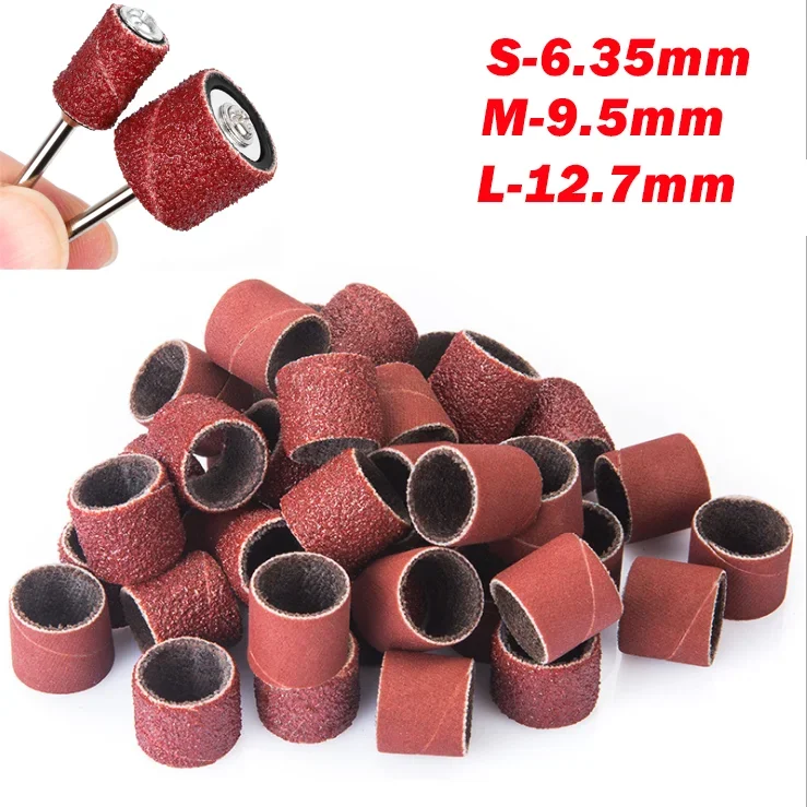 50/100pcs80120150180240320400600GritSandingBandforDremelSleevesForElectricMiniAngleGrinderSandingMandrels-AliExpress1420