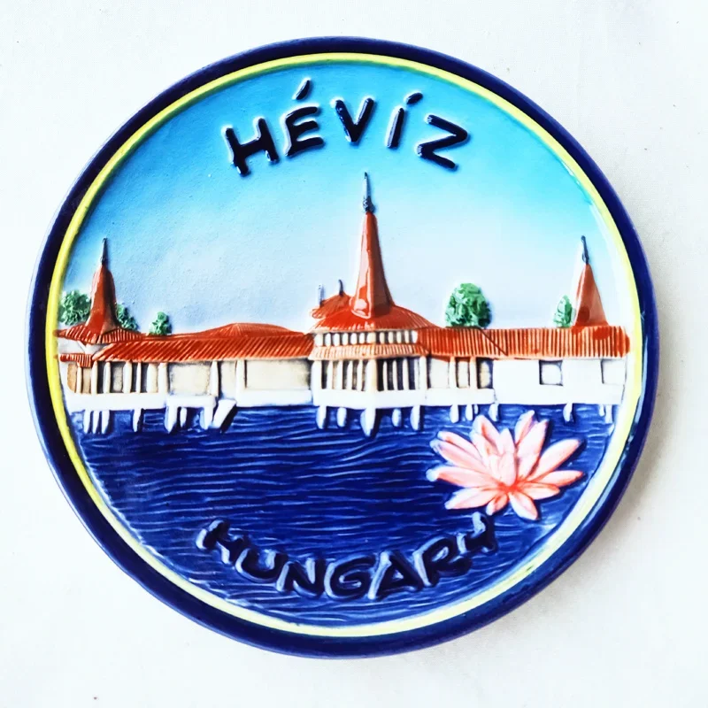 15cm Creativity London Tourist Souvenir France Nordic Decorative Dishes Wall Sofa Background Pendant Hand-painted Ceramic Disc 6