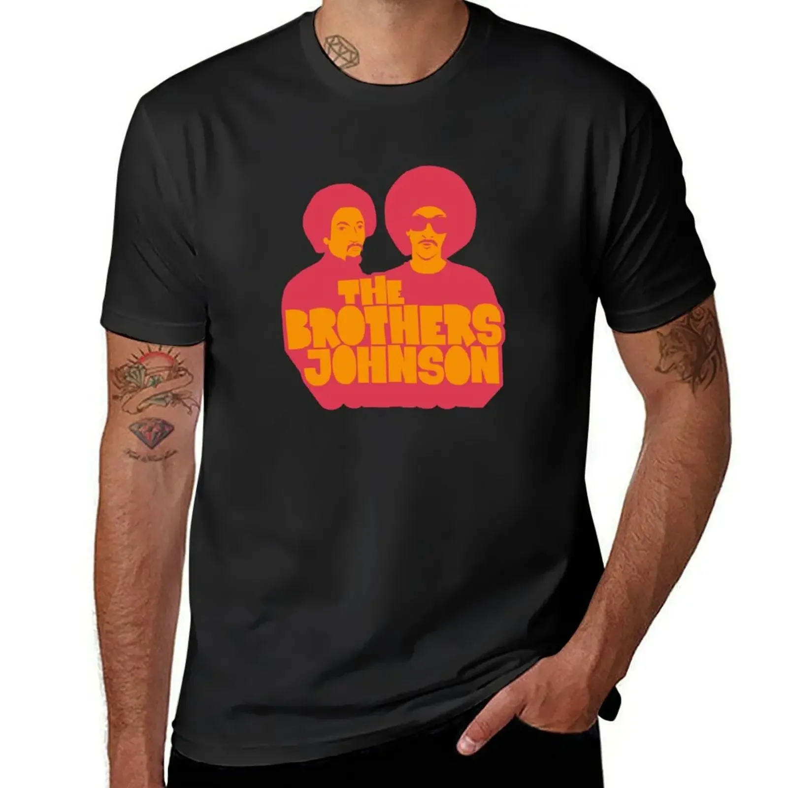 Ottieni Il Funk Out Ma Face - Brothers Johnson T-Shirt Summer Clothes Tees Graphics Men Clothing