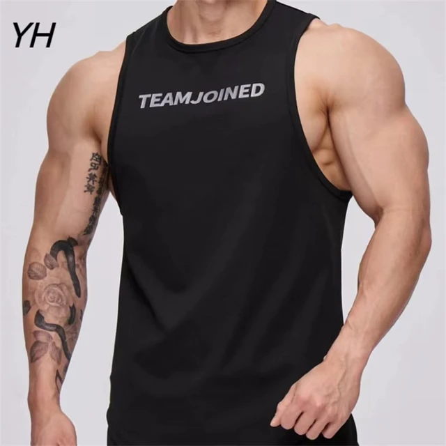 Summer 2014 new gymshark tank top men gym fitness mens sleeveless shirts  singlet sport classic Bodybuilding fashion hoodies - AliExpress