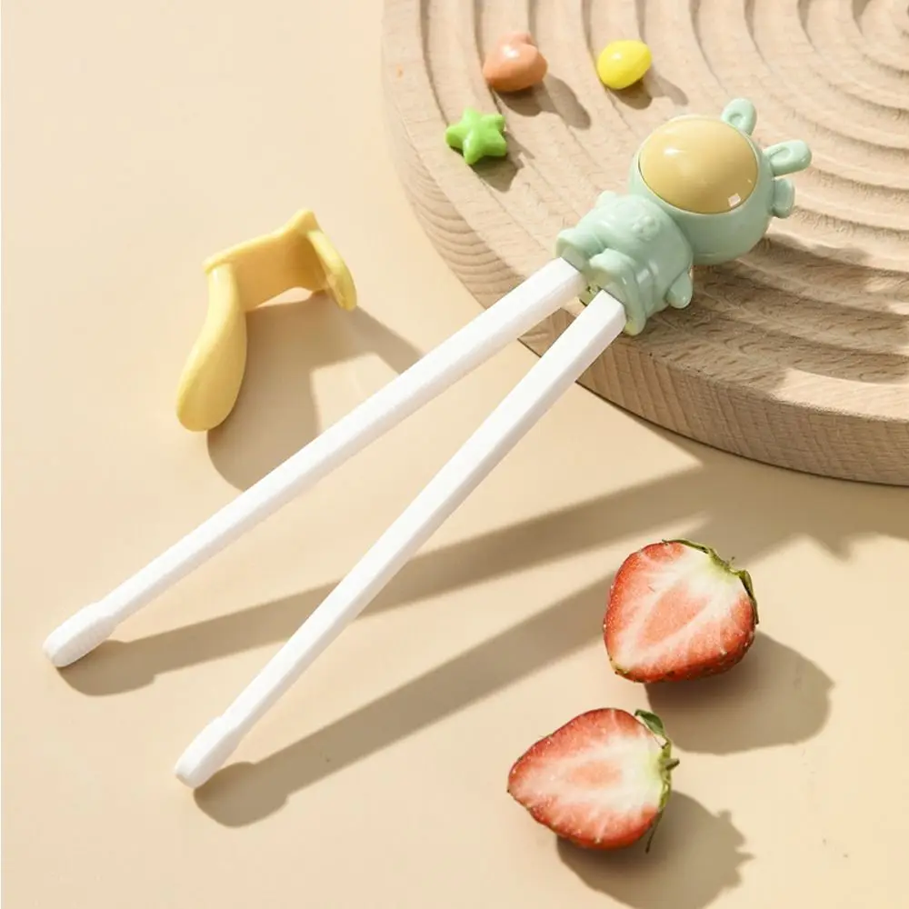 Cartoon Rabbit Cute Utensil Food Grade Eating Training Tools Kids Learning Chopsticks Baby Practice Helper Children Tableware