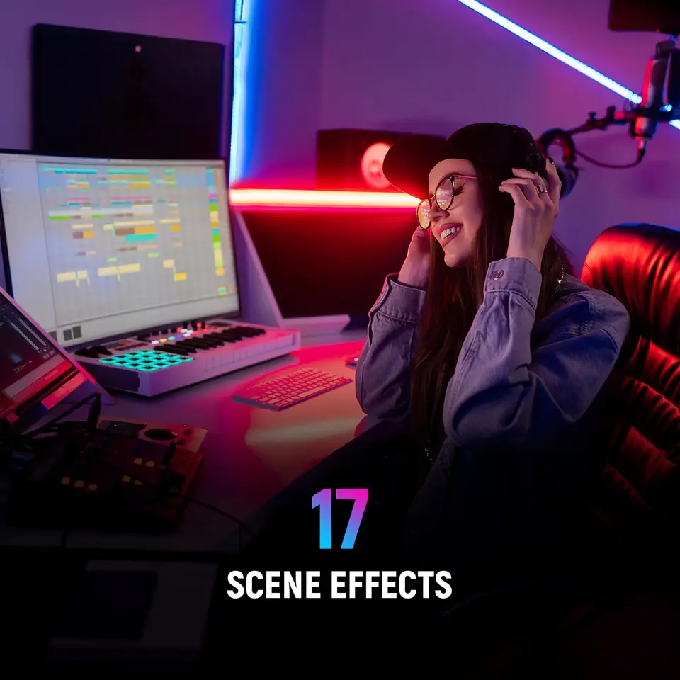 NEEWER Basics 21/30W Handheld RGB Tube Light 35.5