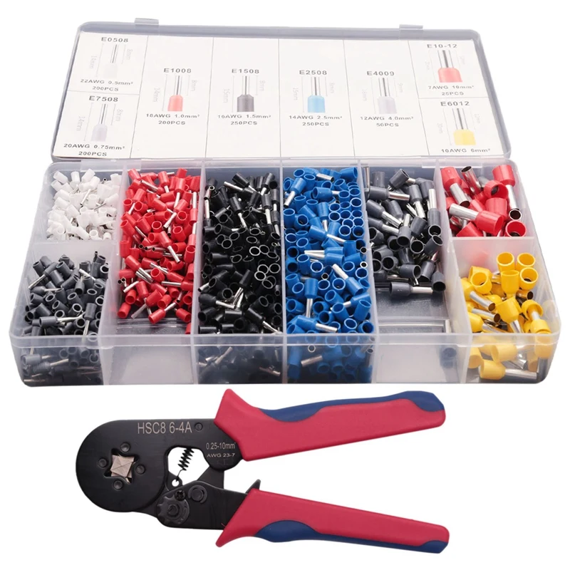 

Crimping Pliers Wire End Ferrule Set With Ferrule Tool Kit 1200