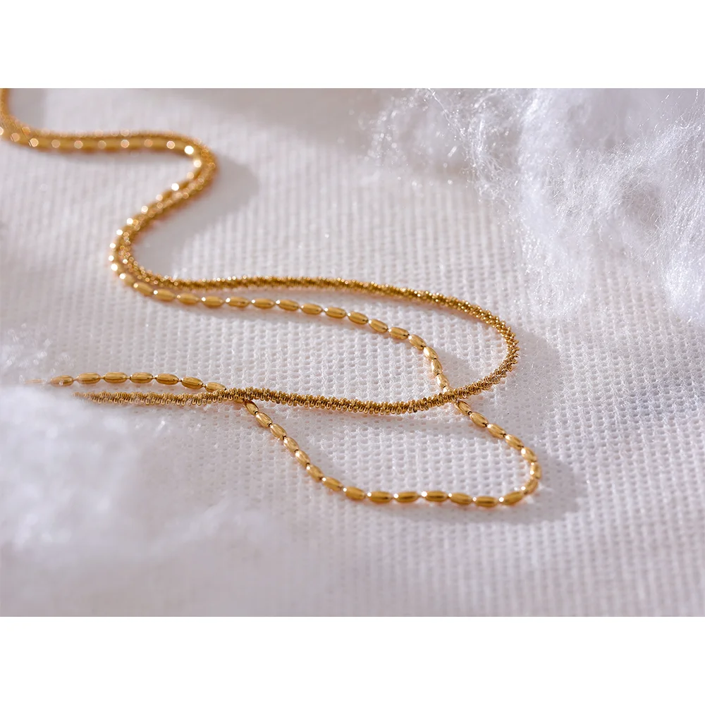 Yhpup Stainless Steel Necklace