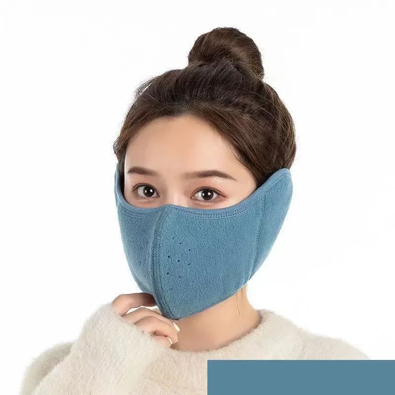 Bicycle Face Mask Outdoor Skiing And Cycling Thermal Windproof Ear Mask Motion Breathable Riding And Cold Proof Mask In_voghion.com