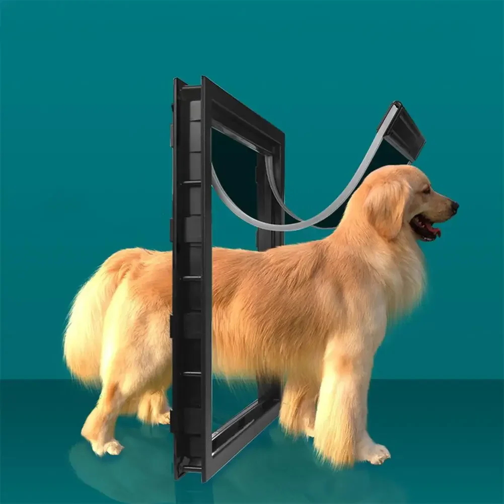 Wall Pets Door Strong Magnet Positioning Scratch Resistant Flap Premium Weatherproof Dog Gate For Small Medium Large Dogs Cats