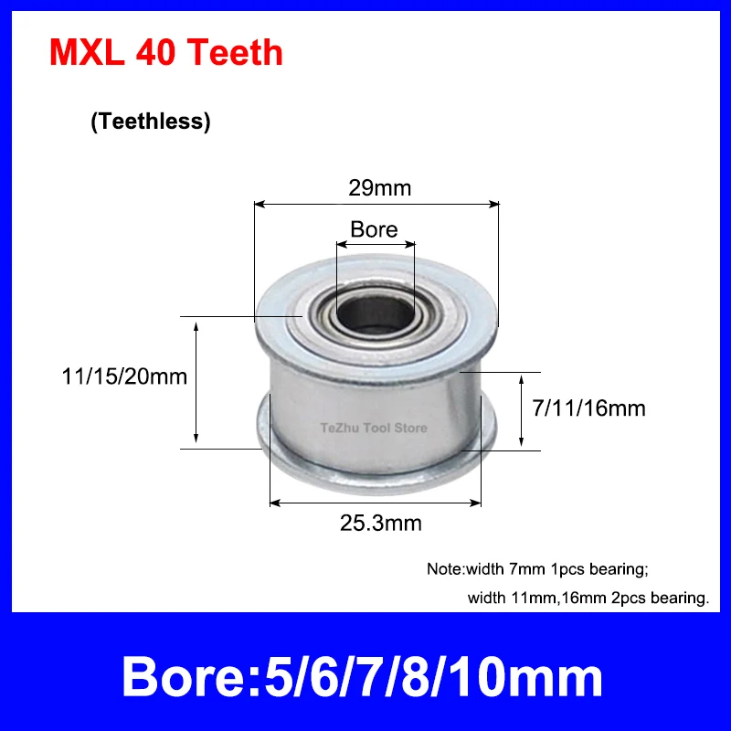 MXL Open Synchronous Belt Rubber Synchronous Belt ... – Grandado - View #5