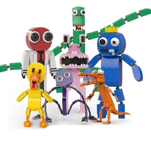 Metallic Rainbow Friends Robot Inspired Characters From 