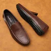 Men's Leather Casual Shoes High-quality New Classic Men's Commuting Business Shoes Interview Versatile Men's Driving Shoes 4