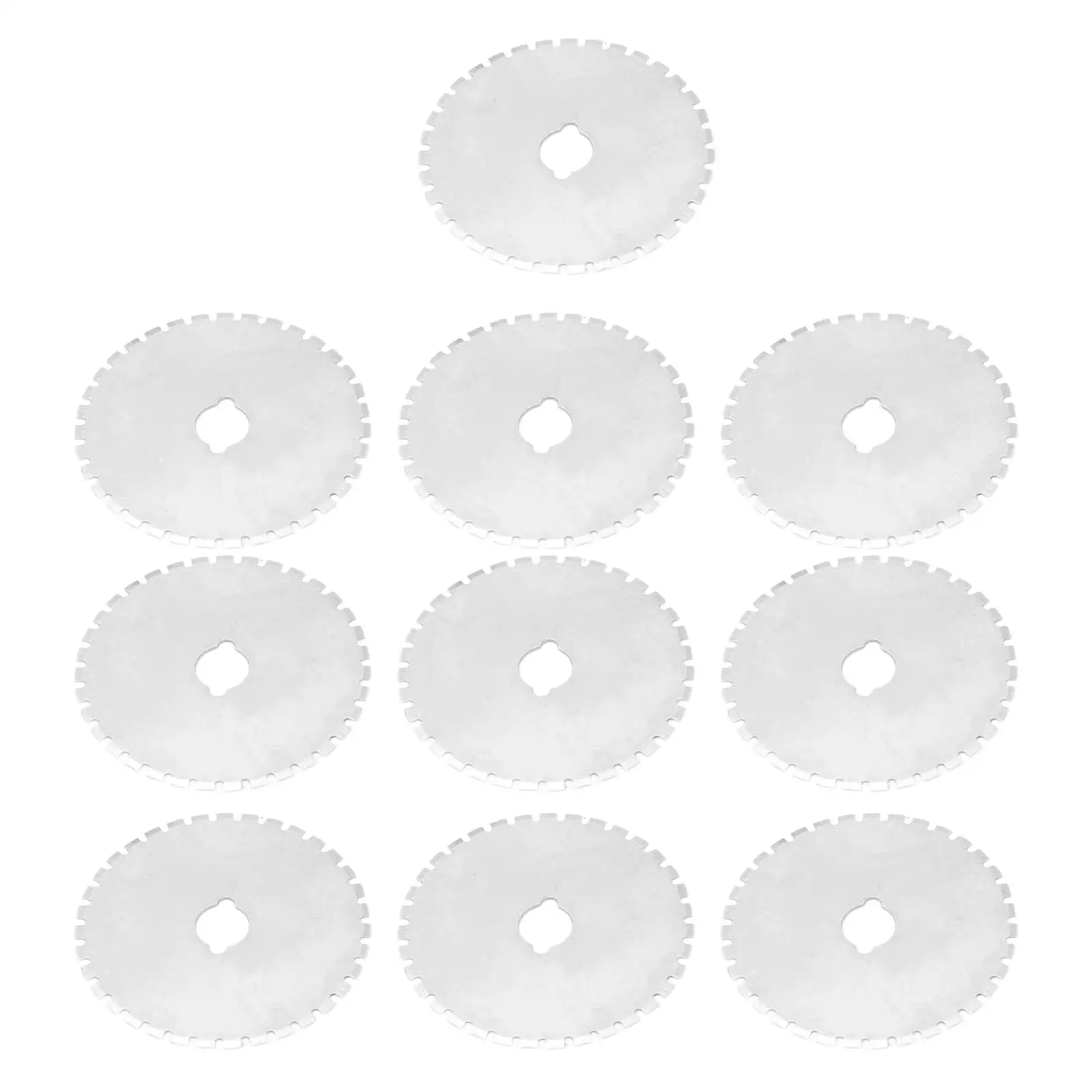 Stainless Steel Rotary Cutter Blades   Sharp Replacement for Sewing Fabric, Leather, Quilting