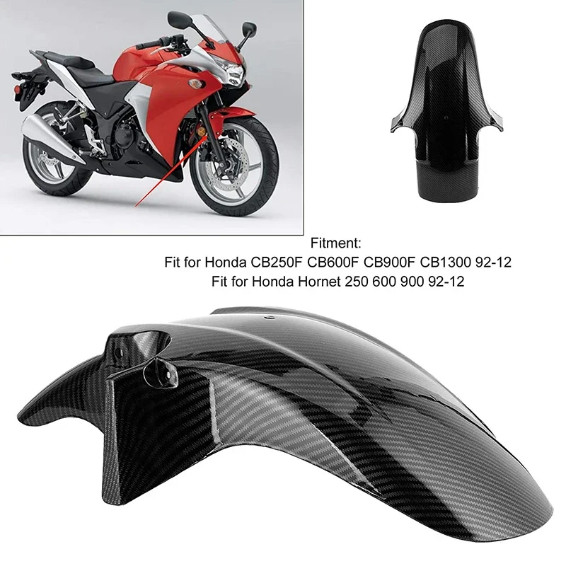 

Переднее крыло мотоцикла для HONDA CB250F CB600F CB900F CB1300 Hornet 250 600 900 CB600 1992-2012, Брызговики ABS, аксессуары