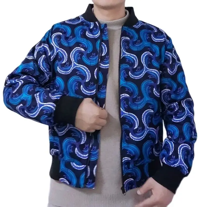 Reversible Bomber Jacket African Print Jackets For Guys Bomber