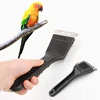 Bird Feeder Cleaner Brush Bird Cage Cleaner Stainless Steel Multifunctional Ergonomics Handle Durable Bird Droppings Cleaning 1
