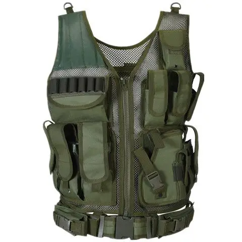 Enhanced Tactical Vest for Outdoor and Security Activities