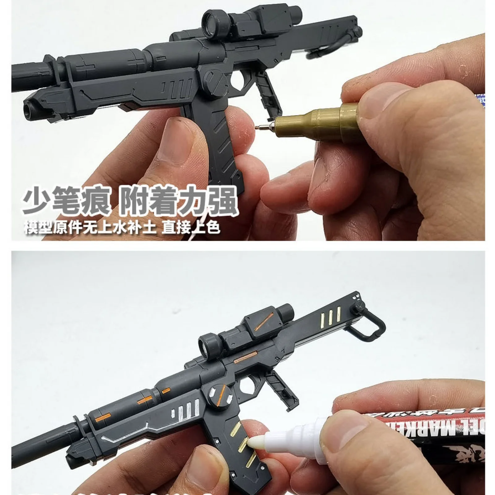 Permanent markers MS043 Oily Model Marker Extra-fine Hook Liner Assembly Model Building Tools For Military Paint Tool Hobby DIY