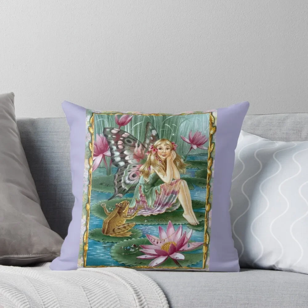 

Flower fairies - Shirley Barber fairy collection Throw Pillow Sofa Cushions Cover Pillow Cover