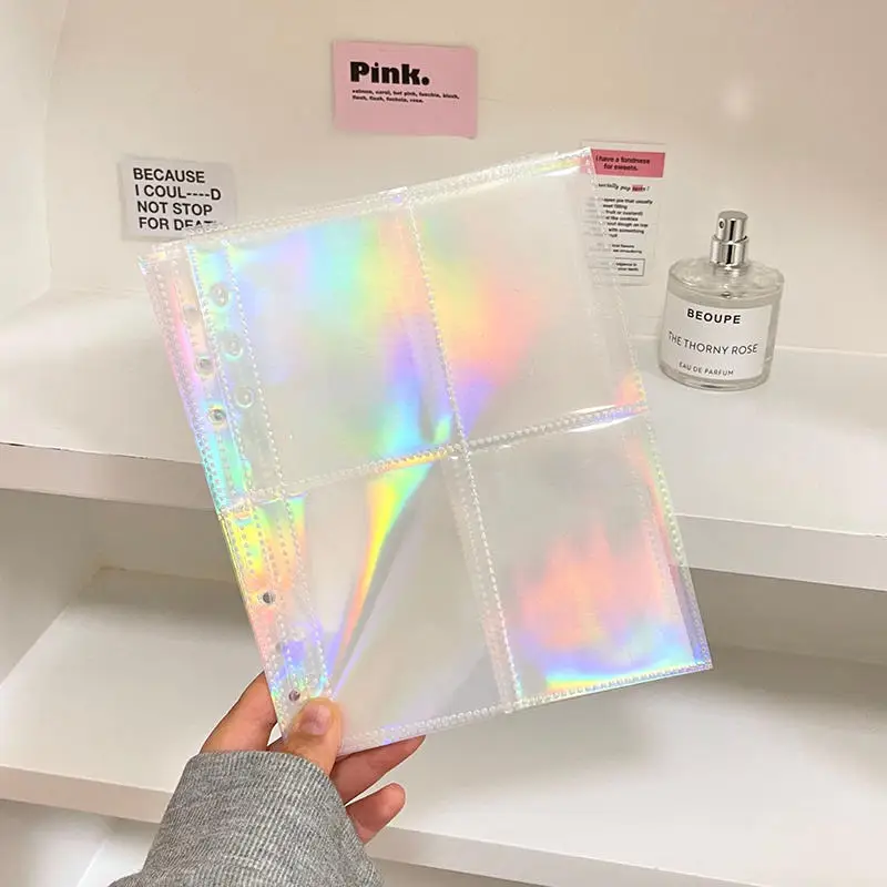 10pcs Photo Album Inner Pages A5 Kpop Binder Photocard Holder Photocard Binder Inlay Idol Card Collect Book Inner Page 포토카드 바인더