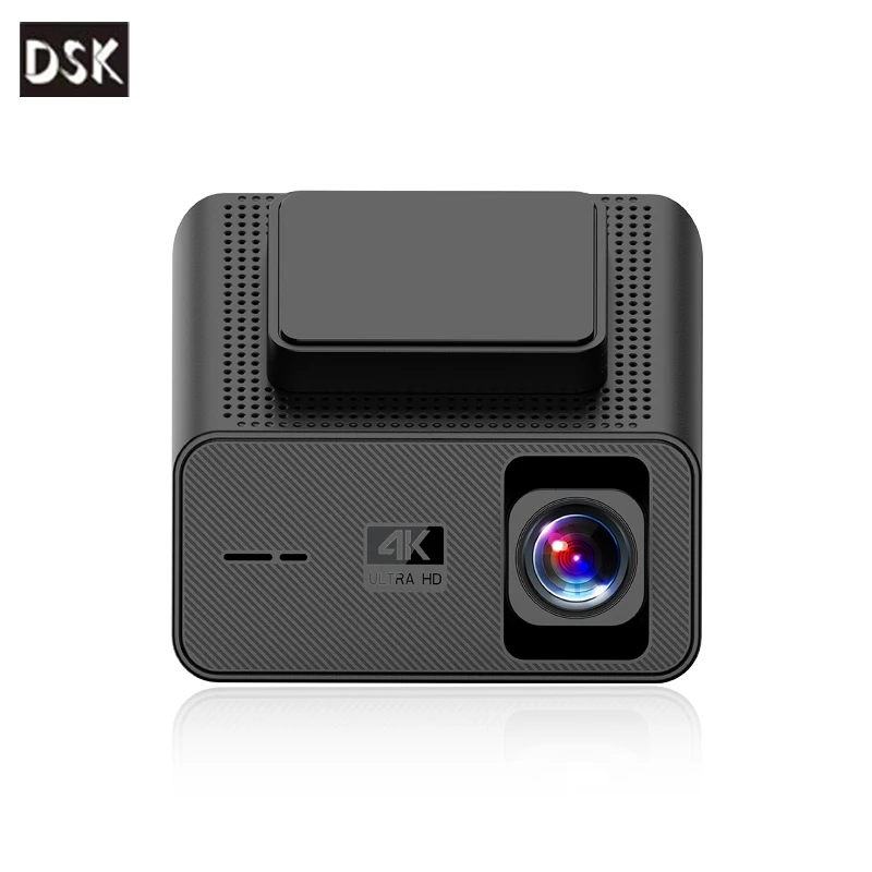 4K Ultra HD Dash Cam Night Vision 170&deg; Wide Angle Dash Camera 2.4G Wifi Smart Connectivity Drive Recorder Car DVR