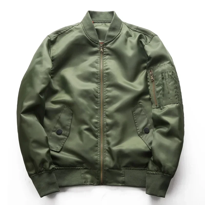 2024 Abbigliamento Primavera Autunno Da Uomo Air Force One Pilot Jacket Cappotto Casual Traspirante All'Aperto Di Grandi Dimensioni