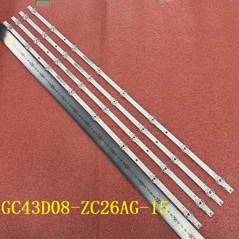 Комплект из 4 светодиодных лент с подсветкой для Xiaomi TV L43M5-5ARU L43M5-4X 303GC430062 Комплект из 4 светодиодных лент с подсветкой для Xiaomi TV L43M5-5ARU L43M5-4X 303GC430062