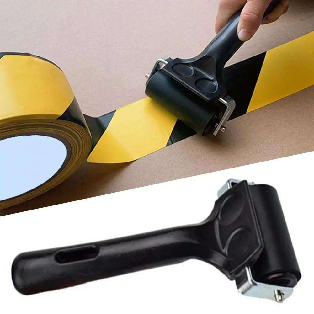 

Rubber Roller Ergonomic Design Non-slip Rustproof Smooth Rolling Printmaking Iron Labor Saving Paint Brayer Art Supplies