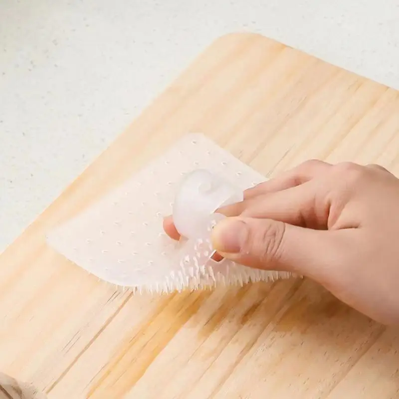 Fruit And Vegetable Brush Silicone Pot Dishes Cleaning Multifunctional Potato Carrot Brush Easy Clean Kitchen Tools