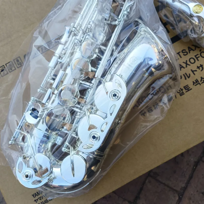 Japan 62 Professional Alto Drop E Saxophone Gold Alto Saxophone with Band Mouth Piece Reed Aglet More Package mail